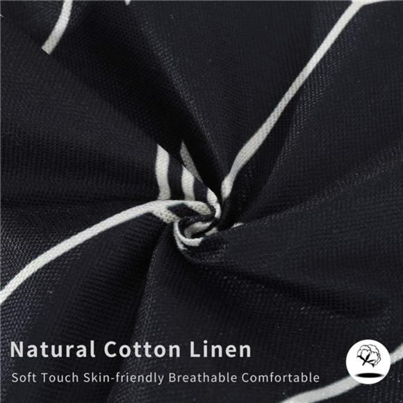 Set of 4 Decorative Geometric 18 x 18 Inches Throw Pillow Covers -Modern Pattern - Picture 4 of 14